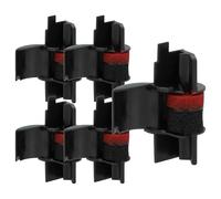 vhbw 5X Rouleaux d'encre Noir Compatible avec Ibico Leo 710, 1221 X Calculatrice imprimante, Caisse enregistreuse