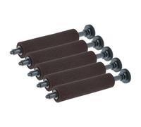 vhbw 5x Rouleaux d'encre violet compatible avec Olivetti CR 20/4, 800, 25, 20, 40/16, 40 calculatrice imprimante, caisse enregistreuse
