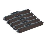 vhbw 5x Rouleaux d'encre violet compatible avec Triumph-Adler CMS 8200 calculatrice imprimante, caisse enregistreuse