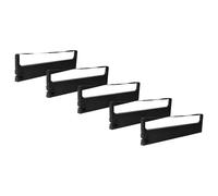 vhbw 5x Ruban encreur compatible avec Blue Chip M 120 NLQ imprimante matricielle ou de reçus - noir