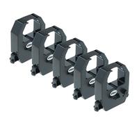 vhbw 5x Ruban encreur compatible avec Goldbond Time Recorder imprimante matricielle ou de reçus - noir