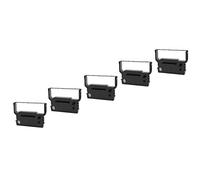 vhbw 5x Ruban encreur compatible avec Olympia CM 1920, CM 1935, CM 1900, CM 1930, CM 1936 imprimante matricielle ou de reçus - noir