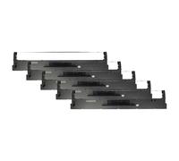 vhbw 5x Ruban encreur compatible avec Tally 2610 | 2610 Plus, 2600, 2600 Plus imprimante matricielle ou de reçus - noir