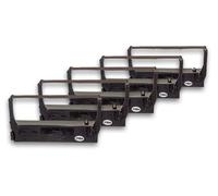vhbw 5x Ruban encreur remplacement pour ERC-23B, ERC-23, C43S015360 pour imprimante matricielle ou de reçus - noir