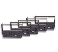 vhbw 5x Ruban encreur remplacement pour Sanyo ERC425, ERC445 pour imprimante matricielle ou de reçus - noir