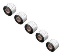 vhbw 5x Ruban transfert thermique compatible avec Datamax Honeywell E-Class Mark III imprimante d'étiquette résistante 40mmx300m résine/cire