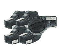 vhbw 5x Rubans remplacement pour Brady M21-250-595-WT