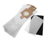 vhbw 5x sac d'aspirateur (micro tissu non tissé) + 1x microfiltre compatible avec Hoover Pure Power U 3341, Pure Power U 3455, Pure Power U 34565