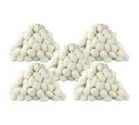 vhbw 5x Sac de balles 1000 g compatible avec Intex filtre à pisine, filtre à sable - 50 mm