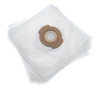 vhbw 5x sacs compatible avec Bosch EasyVac 3 aspirateur - microfibres non tissées, 27.25cm x 26.5cm, blanc