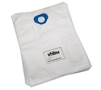 vhbw 5x Sacs compatible avec BVC C 600, Compact 600, Junior, Junior Super, S 500, S 600, S 700, S 800 aspirateur - microfibres non tissées, blanc