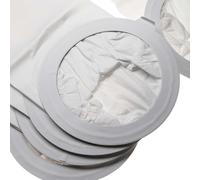vhbw 5x Sacs compatible avec Clarke CAV 2.2, Comfort Pak 10 aspirateur - papier, 43,5cm x 17,9cm blanc