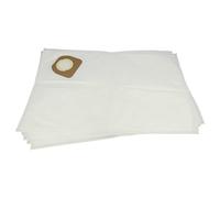 vhbw 5x Sacs compatible avec Dewalt DCV586MK aspirateur | microfibre non tissée, type M, 55cm x 34cm blanc