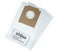 vhbw 5x Sacs compatible avec Dirt Devil M 7003-2 Ultra Marine, M7003, M 7003-3 Chubby Berry aspirateur - 25cm x 15cm blanc