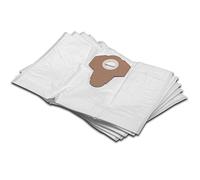 vhbw 5x Sacs compatible avec Einhell RT-VC 1525 SA, TC-VC 18/20 Li S, TC-VC 1815 aspirateur - microfibres non tissées, 37cm x 28cm, blanc