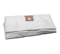 vhbw 5x Sacs compatible avec Einhell TC-VC 1812 S, TC-VC 1815 S aspirateur - microfibres non tissées blanc Blanc G