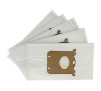 vhbw 5x Sacs compatible avec Electrolux Ergobox XXL TT14, TT12, TT11 aspirateur - microfibre non tissée, 29cm x 16cm blanc