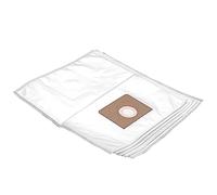 vhbw 5x Sacs compatible avec Fein Dustex 35 MX, 35 L, 35 LX, 35 LX AC aspirateur - microfibres non tissées, volume de 25 l, 42cm x 26cm blanc