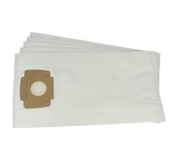 vhbw 5x Sacs compatible avec Johnson Diversey Vento 8 S, Vento 8, S 6, S 4, Hurricane, Bora S 5.1 aspirateur - 45,5cm x 24cm blanc