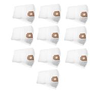 vhbw 5x Sacs compatible avec Kärcher CV 48/2 Adv, CV 38/2 Professional, CV 48/2 aspirateur - microfibre non tissée, 40,45cm x 25,6cm blanc