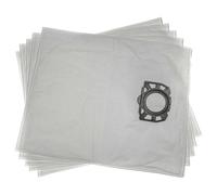 vhbw 5x Sacs compatible avec Kärcher KA 40, KWD 1, MV 3, KWD 2, KWD 3 Serie, MV 2 aspirateur - microfibre non tissée, 53cm x 44cm blanc