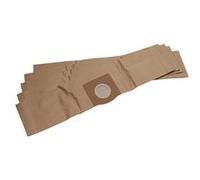 vhbw 5x Sacs compatible avec Kärcher WD 1 Compact Battery Set, WD 1 Compact Battery aspirateur - papier marron Marron G