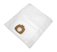 vhbw 5x sacs compatible avec Makita 446L, VC2010L, VC2021L, VC2511, VC2512L, VC3011L aspirateur - microfibres non tissées, blanc Blanc G