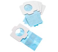 vhbw 5x Sacs compatible avec Makita CL107, CL104D, CL107D, CL121D, CL121DZ, CL121DZX aspirateur - papier, 11,8cm x 6cm, bleu clair