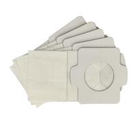 vhbw 5x Sacs compatible avec Makita XLC02ZB, DCL181F aspirateur - papier, 11,8cm x 6cm bleu clair