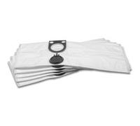 vhbw 5x sacs compatible avec Metabo AS 1200, AS 20 L, ASA 1201 aspirateur - microfibres non tissées, blanc