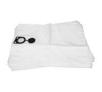 vhbw 5x Sacs compatible avec Metabo ASR 50 L SC, ASR 50 M SC aspirateur - toison, 78,5cm x 52cm blanc