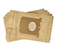 vhbw 5x Sacs compatible avec Mio Star HN 3000 EY, HN 3400, HN 3500 E aspirateur - papier, 25,8cm x 16,2cm, couleur sable G