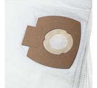 vhbw 5x Sacs compatible avec Nilfisk Alto Aero 25, Alto Aero 21 Inox aspirateur - microfibre non tissée, 53,45cm x 39,7cm blanc