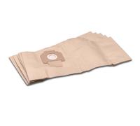 vhbw 5x sacs compatible avec Nilfisk-Alto Attix Centix 60, Centix 60 Premium aspirateur - papier, marron