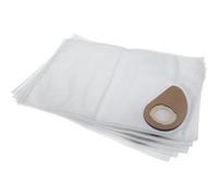 vhbw 5x sacs compatible avec Nilfisk Buddy II 12, 18, 18 INOX, 18 L, 18 T, 18 T INOX aspirateur - microfibres non tissées, 48,85cm x 33.4cm, blanc Blanc G