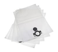 vhbw 5x Sacs compatible avec Nilfisk Flex S 44 L AC, S44 aspirateur - microfibres non tissées, 52,5cm x 39cm blanc