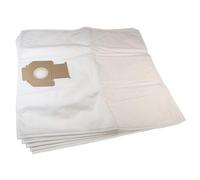 vhbw 5x sacs compatible avec Nilfisk VL 500-35 aspirateur - microfibres non tissées, 64cm x 58cm, blanc