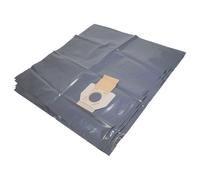 vhbw 5x Sacs compatible avec Nilfisk VL200 aspirateur - 35,3cm x 20,9cm gris