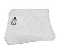 vhbw 5x Sacs compatible avec Numatic HZD750, HZ900, MV900, NDD570, MVD900, HZD900 aspirateur - microfibre non tissée, 76cm x 63cm blanc