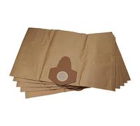 vhbw 5x Sacs compatible avec Parkside PNTS 1400 H4 - IAN 322475 aspirateur - papier, 38,5cm x 26cm marron