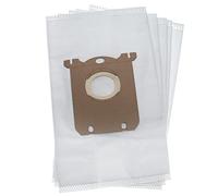 vhbw 5x Sacs compatible avec Philips Expression FC 8600-8649, HR 8300-8349 aspirateur - microfibres non tissées, 28,6cm x 17cm, blanc