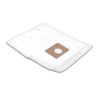 vhbw 5x Sacs compatible avec PowerPlus IVC-80 aspirateur - microfibres non tissées, volume de 25l, 42cm x 26cm, blanc