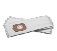 vhbw 5x Sacs compatible avec Rowenta Powerline Eco RH 7655, RH7637IA, RH7648IA aspirateur - microfibres non tissées, 30cm x 13cm, blanc