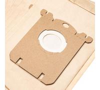 vhbw 5x Sacs compatible avec Singer Advantiqs B C2, B C3 aspirateur - papier, 25,8cm x 16,2cm, couleur sable
