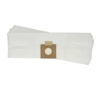 vhbw 5x Sacs compatible avec Sprintus ARES aspirateur - microfibre non tissée, 59cm x 17,5cm blanc