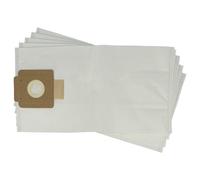 vhbw 5x Sacs compatible avec Sprintus Era Tec, Era Pro Comfort, Era Pro, Era Evo aspirateur - microfibre non tissée, 42cm x 22,3cm blanc