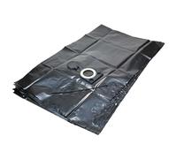 vhbw 5x Sacs compatible avec Starmix iPulse M, 35 L, H aspirateur - 34,4cm x 23,5cm noir