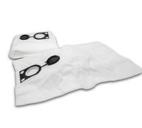 vhbw 5x sacs compatible avec Starmix ISP iPulse L-1635 BASIC, ISP iPulse M-1635 SAFE / PLUS aspirateur - microfibres non tissées, blanc