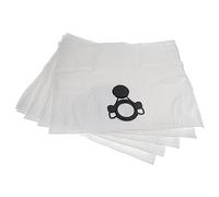 vhbw 5x Sacs compatible avec Stihl SE 122 E, SE 122, SE 133 ME aspirateur - microfibre non tissée, 27cm x 21,5cm blanc
