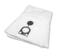 vhbw 5x Sacs remplacement pour Bosch 2605411229 pour aspirateur - microfibres non tissées, 43cm x 33cm, blanc